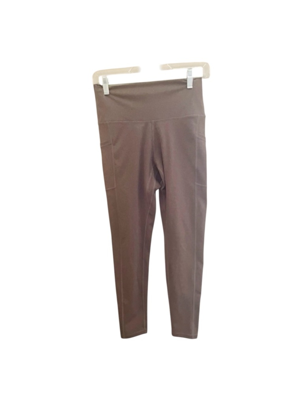 Brown Leggings with Pockets. size L